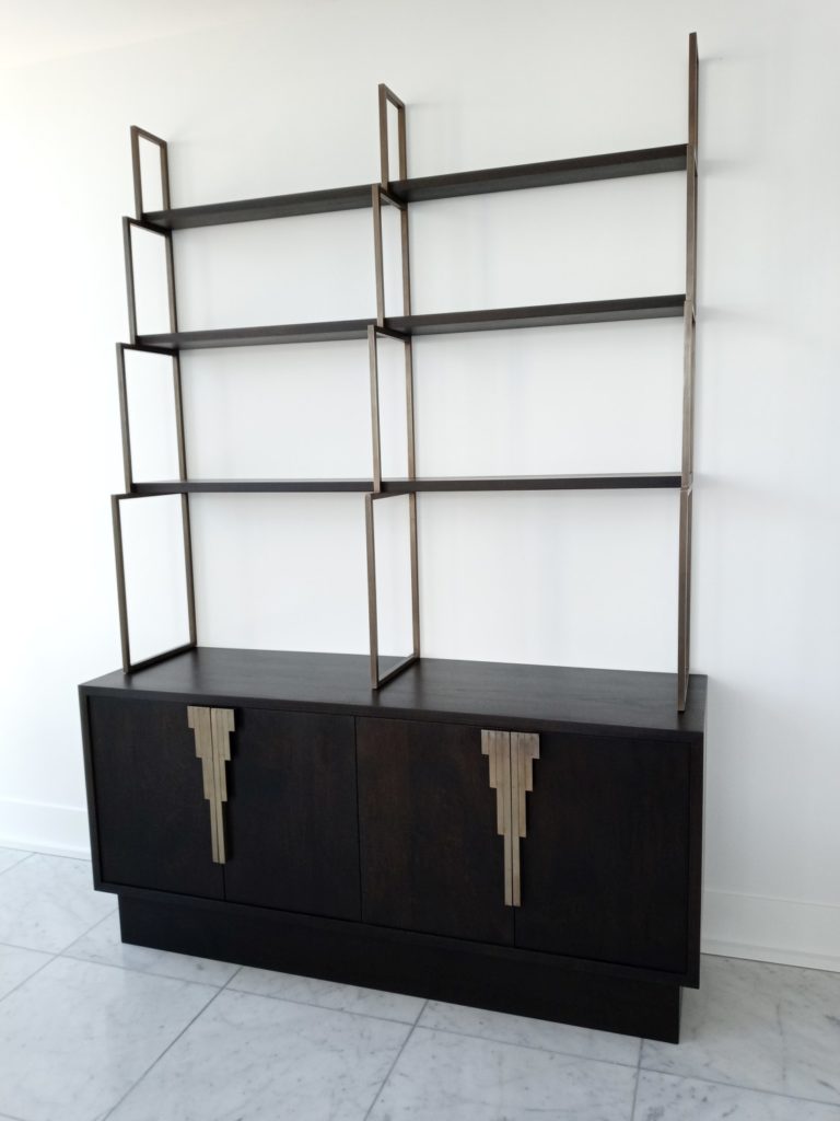 Cabinet and Shelves